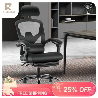 RIMIKING Ergonomic Office Chair with Adjustable Features,All-Day Support,Personalized Comfort,Ergonomic Design,Dimension & We...