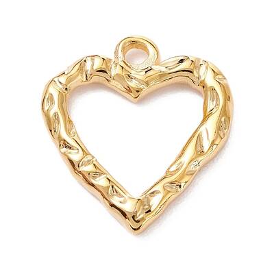 PVD Vacuum Plating 304 Stainless Steel Hammered Pendants