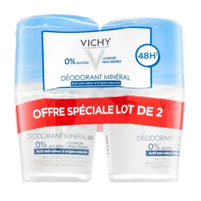 Deodorante minerale Vichy 48H 2 x 50 ml