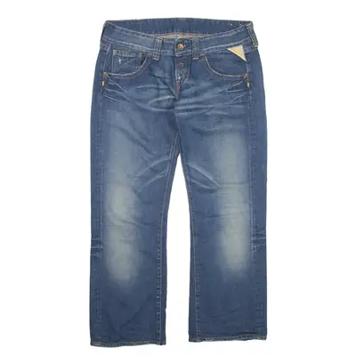 REPLAY Jeans Blue Denim Regular Bootcut Womens W34 L28