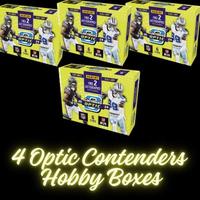 4x Optic Contenders Hobby Boxes. PYT BREAK: