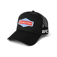 UFC x Happy Dad Trucker Hat (Black)