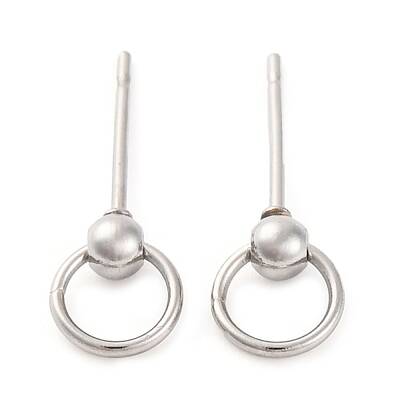 Anti-Tarnish 304 Stainless Steel Studs Earring Findings