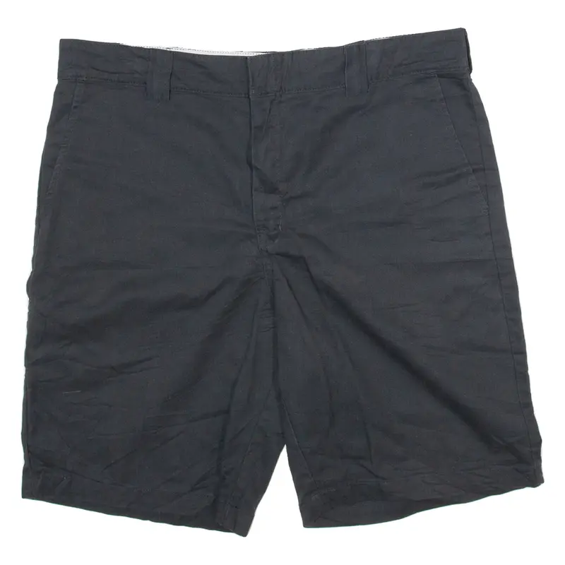 DICKIES Mens Workwear Shorts Black Relaxed 2XL W40