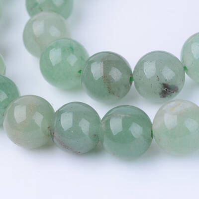 Natural Green Aventurine Beads Strands