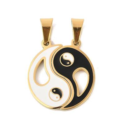 304 Stainless Steel Split Pendants