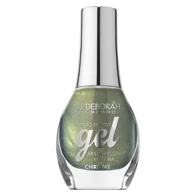 Deborah Chrome Gel Effect Nail Polish 04 - Lux Green