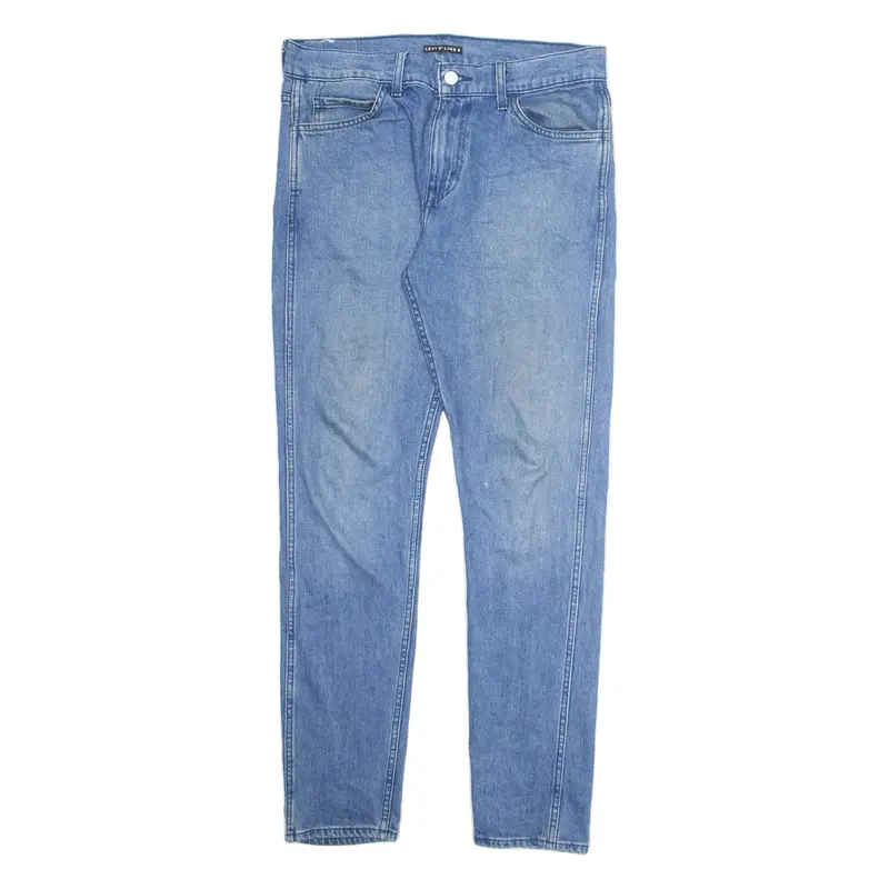 LEVI'S Womens Jeans Blue Regular Tapered Stone Wash W31 L32