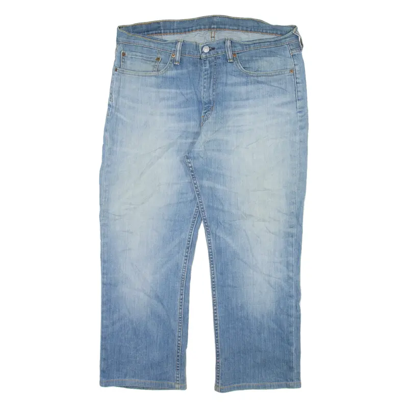 LEVI'S 514 Jeans Mens Blue Slim Straight W36 L25