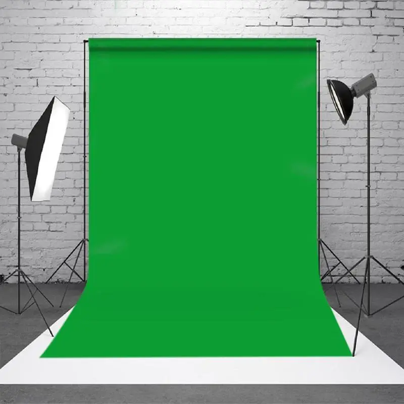 Pure Green Solid Color Portrait Photo Booth Backdrop - Aperturee