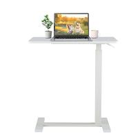 Furnest Indoor Furniture Table & Desks Overbed Bedside Table with Wheels, Adjustable Hospital & Home Use Bed Table, Rolling L...
