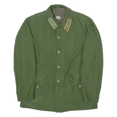 Mens Military Jacket Green 90s L