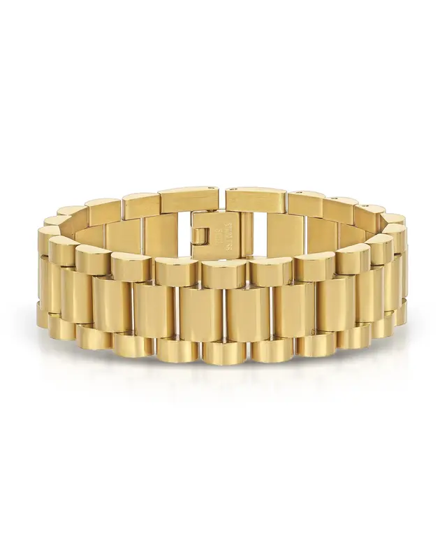Reloj Bracelet | Metal Color: Gold | Size: 7 Inches