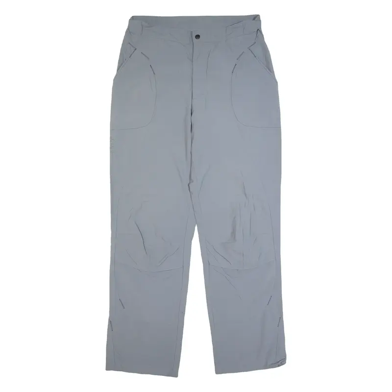 OLDO Outdoor Mens Trousers Grey Regular Straight W34 L31