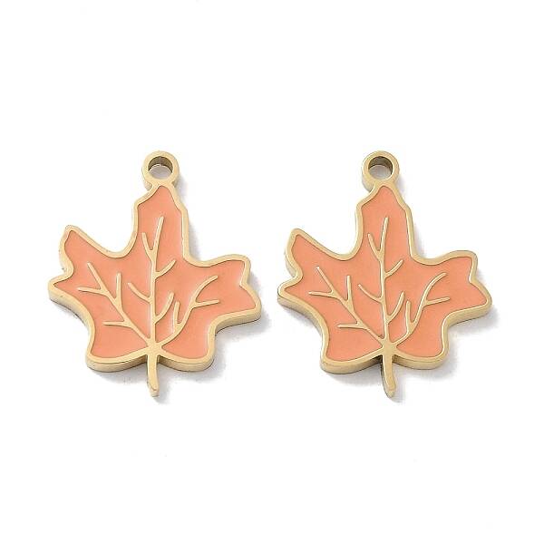 Ion Plating(IP) 304 Stainless Steel Enamel Pendants