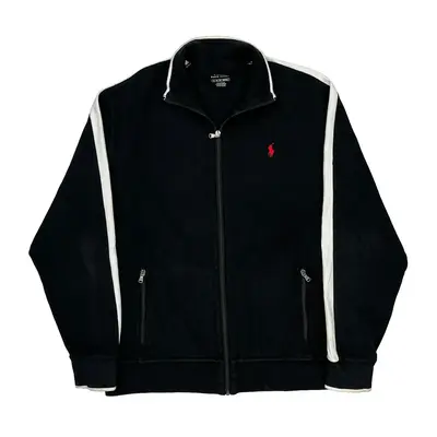 Polo By Ralph Lauren Zip Up - XL Black Cotton