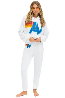 Hoodie Logo Stitch R Hdprxstlo White | Color: WHITE | Size: L