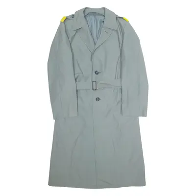 Mens Trench Jacket Grey L