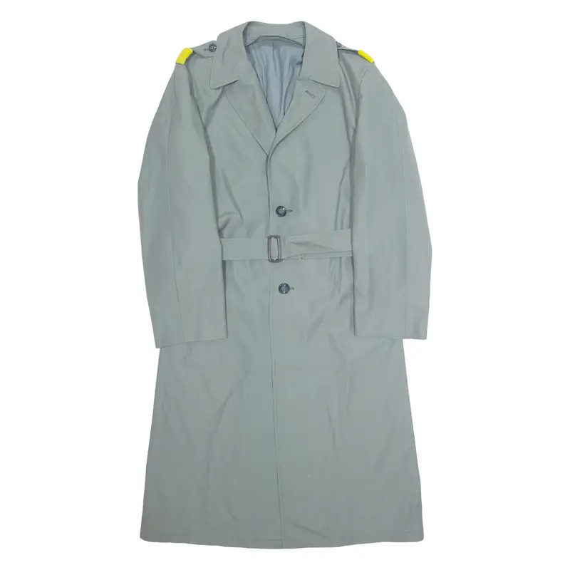 Mens Trench Jacket Grey L