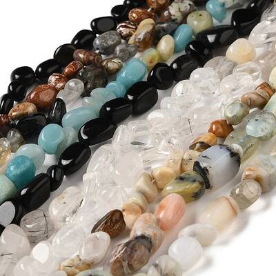 Natural Mixed Stone Beads Strands