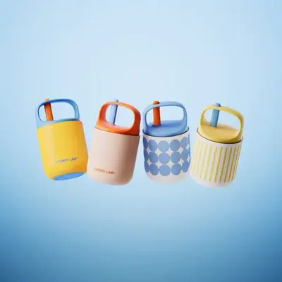 Baobao Cup Stainless steel thermos  yogurt /soup /salad /with spoon Bottle Water Bottles eat box Insulated Containers Portabl...