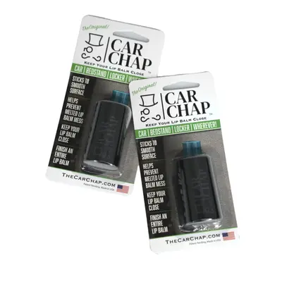 2 Pack CarChap Lip Balm Holder- Prevent Lipbalm Messes - Loss of lipbalm