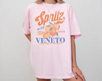 Comfort Colors Short Sleeve T-shirt Italian Cocktail, Aperitivo Shirt, Gift for Her-  Top Womenswear