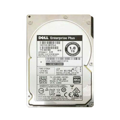 03J6N9 Dell 1.8TB 12Gb/s SAS 10000 2.5-inch 128MB Hard Drive
