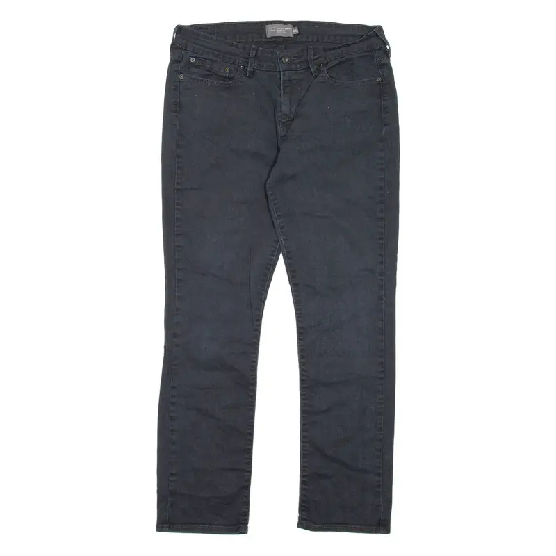 LEVI'S Womens Jeans Black Regular Skinny W30 L30
