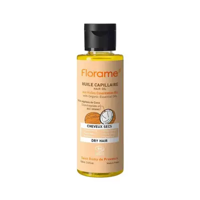 Florame Dry Hair Oil With Organic Essential Oils 100ml