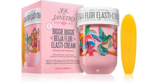 Sol de Janeiro Biggie Biggie Beija Flor body moisturizing cream that increases skin elasticity 500 ml