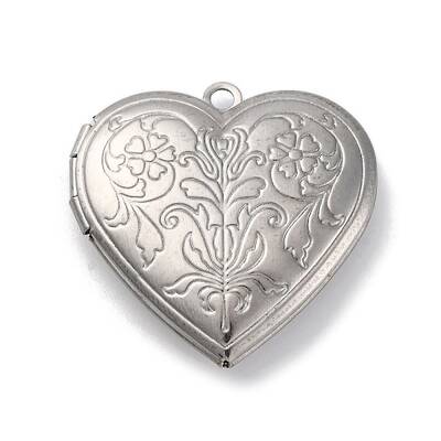 304 Stainless Steel Locket Pendants