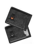 Men's Batman Design Short Wallet, Casual Multi Card Slot Wallet, Simple Style Card Holder for Daily Use