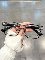 Blue Light Stylish  Glasses for Men/women, Square Frame Anti Blue Glasses, Summer Travel Essentials, Trendy Frames Eyeglasses...