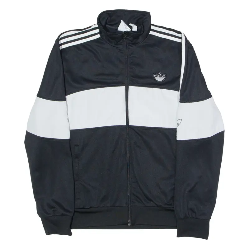 ADIDAS ORIGINALS Mens Track Jacket Black Colourblock M