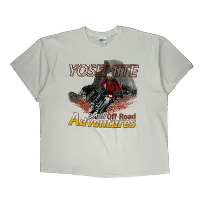Yosemite Family Off-Road Adventures Gildan Graphic T-Shirt - 2XL White Cotton