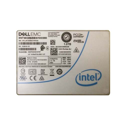 Intel SSDPE2KX010T8T | DC P4510 1TB Triple-Level Cell PCI Express 3.1 x4 NVMe U.2 2.5-Inch Solid State Drive