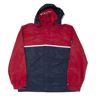 NAUTICA NX1000 Rain Jacket Blue Mens XL