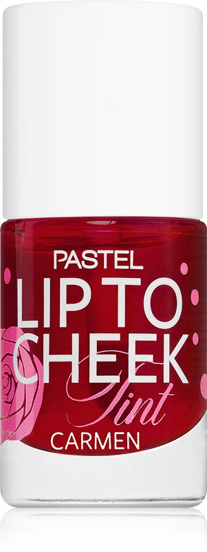 Pastel Lip To Cheek Tint blush Lip and cheek liquid color 01 Carmen 9.6 ml