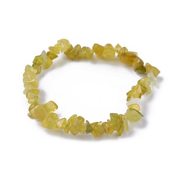 Natural Jade Beads Stretch Bracelets