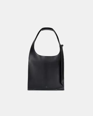 BO Corn Leather Shopper – BLACK | Color: Black