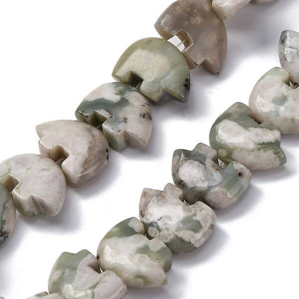 Natural Peace Jade Beads Strands