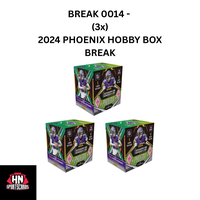 BREAK 0014 - (3x) 2024 Phoenix Hobby Box - Pick Your Team (PYT)
