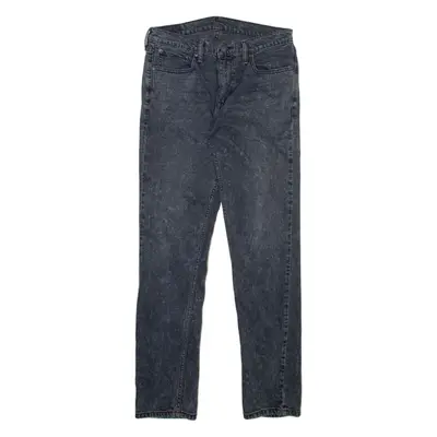 LEVI'S 511 Jeans Mens Grey Slim Straight Stone Wash W32 L32