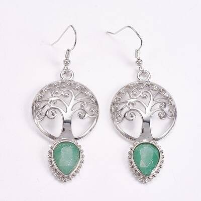 Brass Dangle Earrings