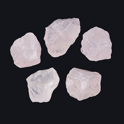 Natural Rose Quartz Beads