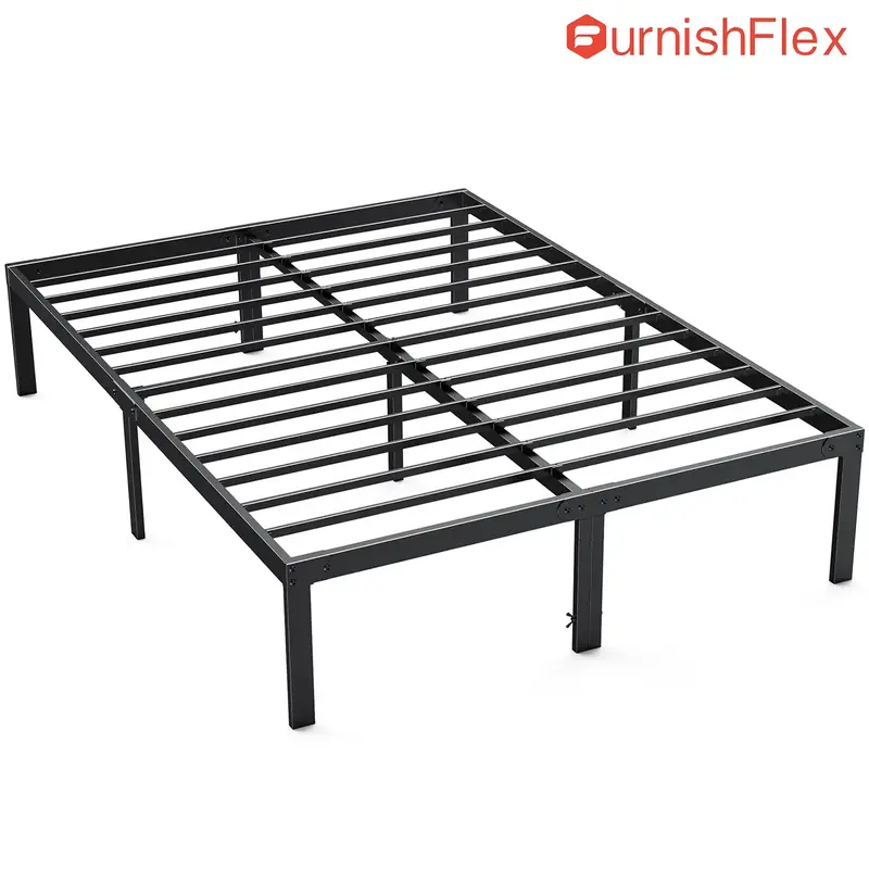 Queen Bed Frame - Heavy Duty Metal Platform Bed Frames Queen Size with Storage Space under Frame, 14inches Sturdy Queen