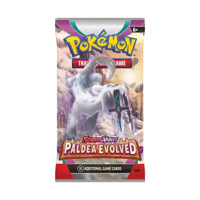 Pokémon Trading Card Game - Paldea Evolved Pack - Includes Additional Game Cards - Collectible Figure Pack