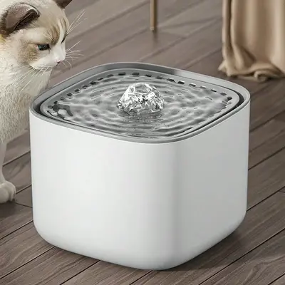 Gift for Pets, Cat Water Fountain, Smart Pet Water Fountain, Indoor Pet Drinking Supply, Cats & Dogs Drinking Supply, Chris...