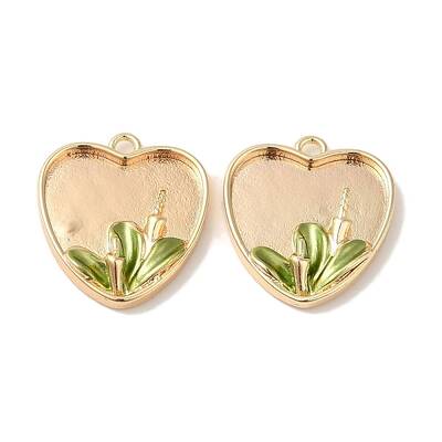 Brass Enamel Pendants